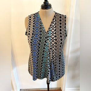 Dana Buchman sleeveless top.